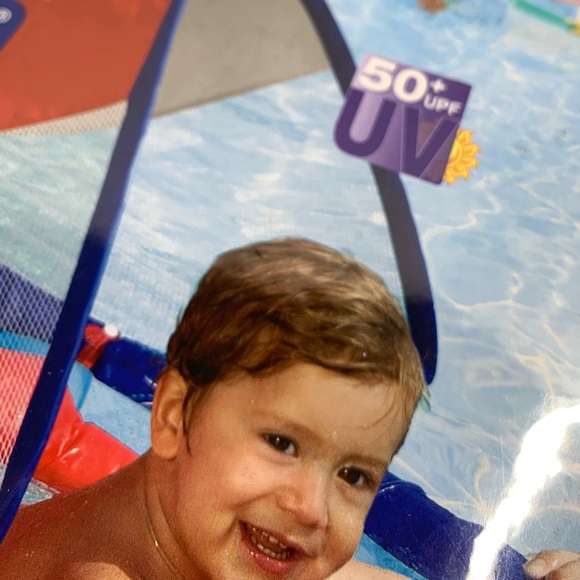 3/$30 Swimways Sun Canopy Spring Float 9-24 months Swim Step One NEW - Picture 7 of 8